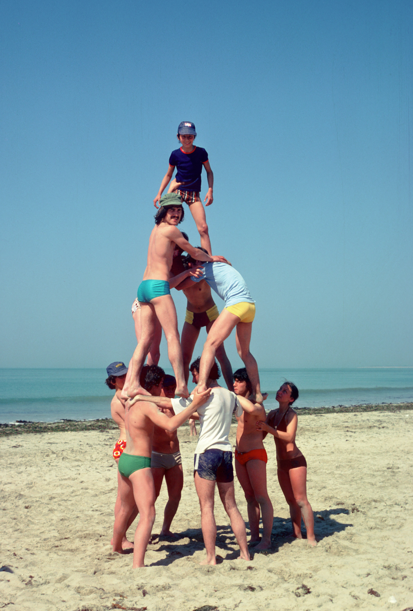 Voyage du Chantou sur l'ile de Ré, mai 1976