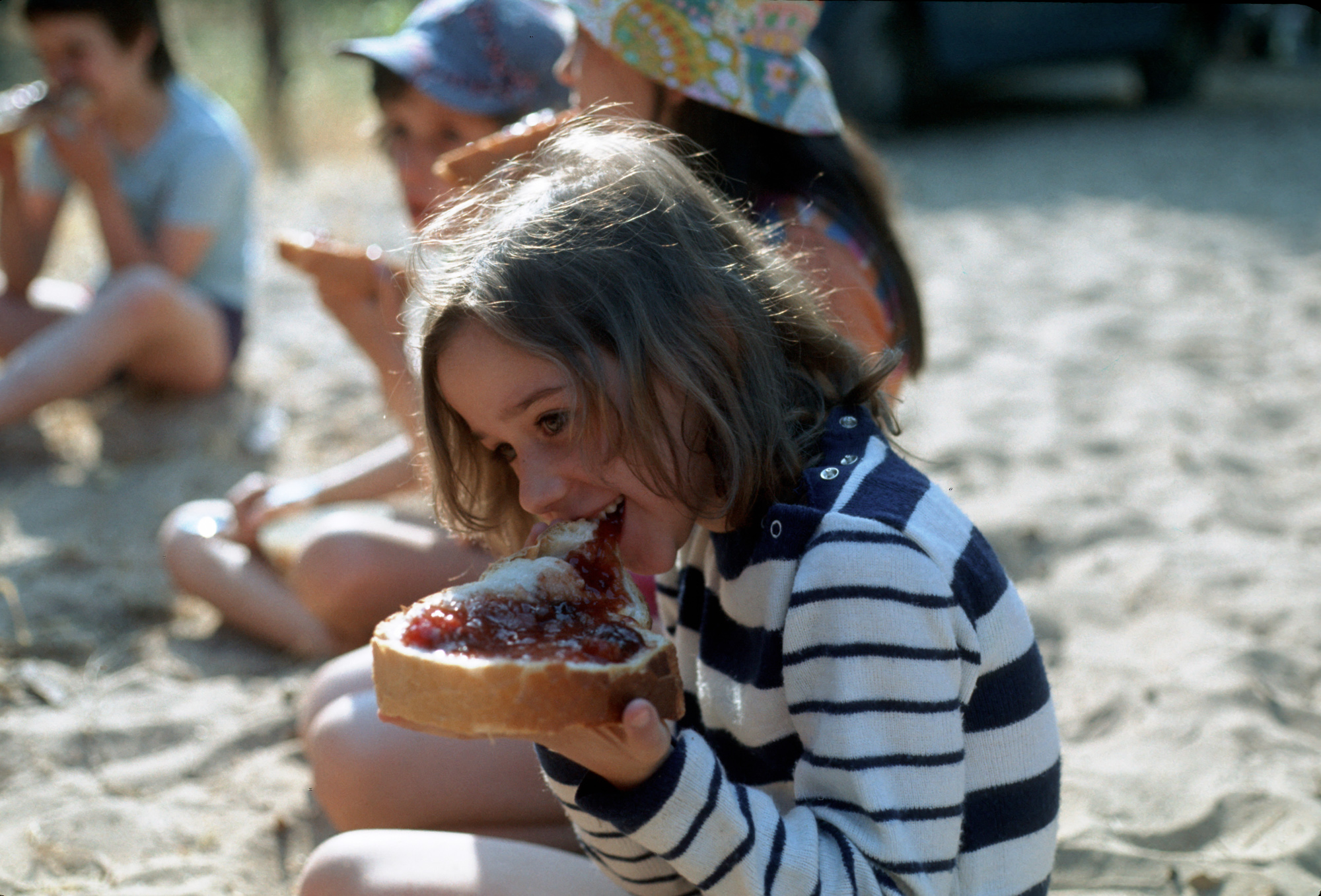 Voyage du Chantou sur l'ile de Ré, mai 1976