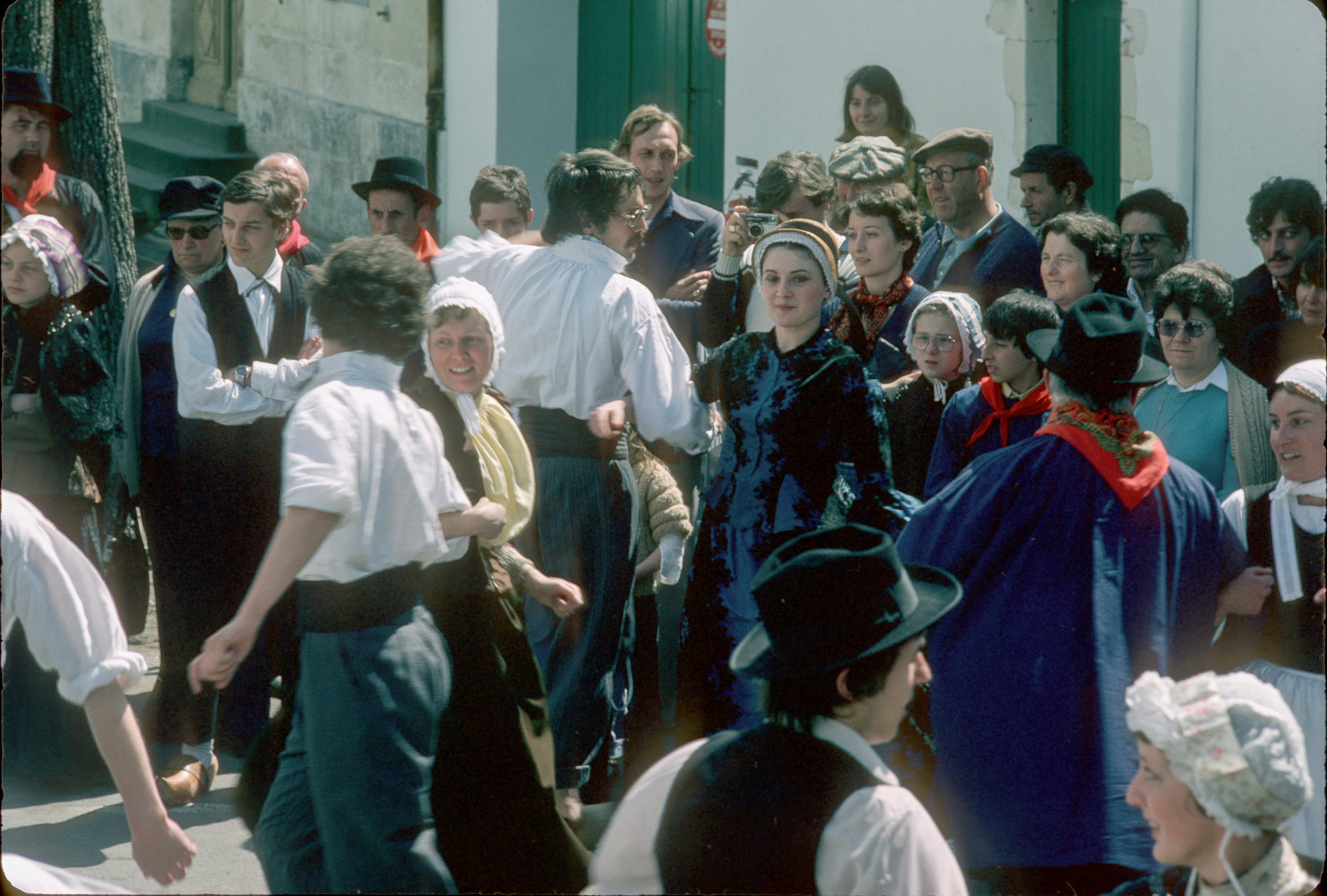 Voyage du Chantou sur l'ile de Ré, mai 1978