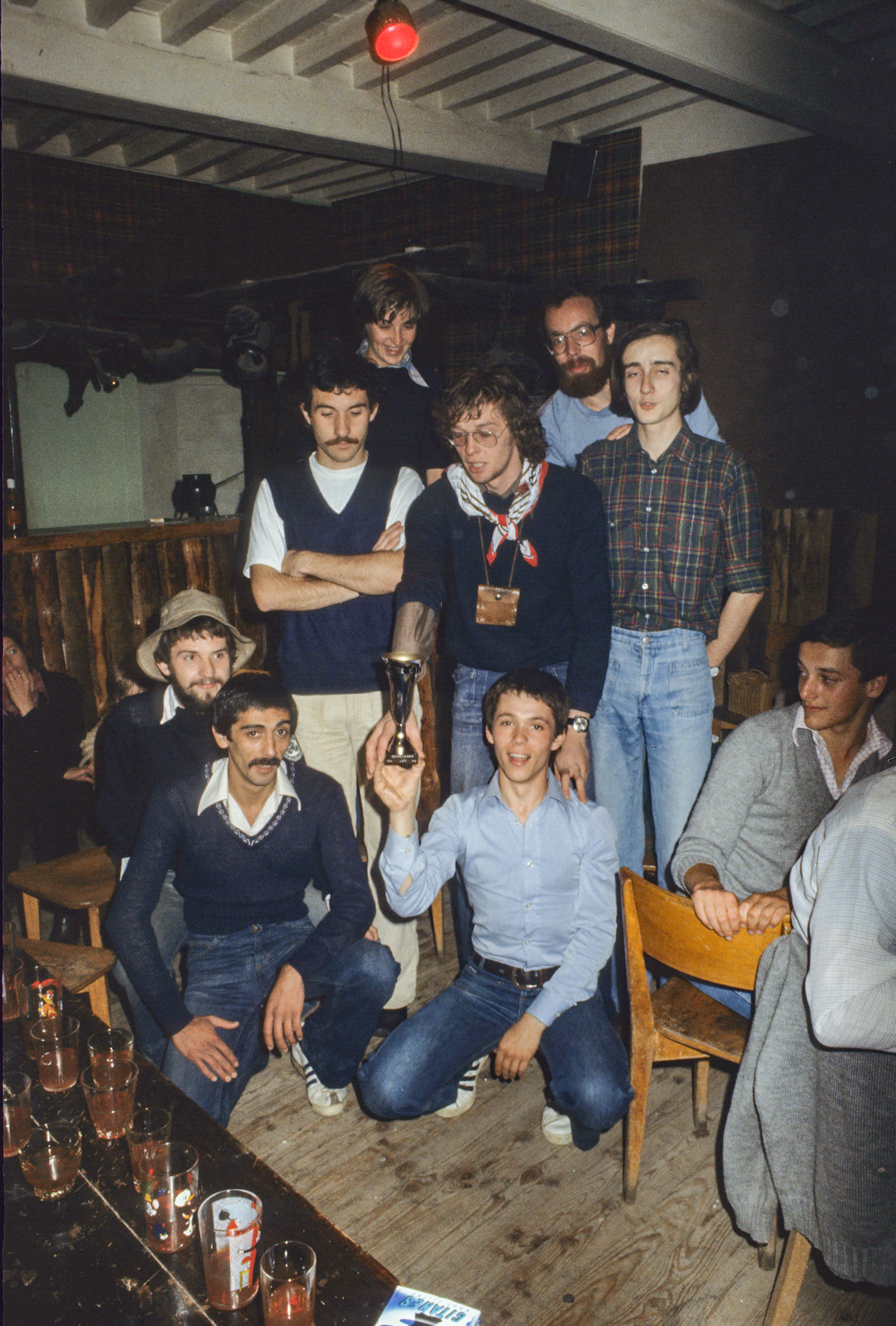 Match de foot, Le Chantou contre Cotopaxi-Brocéliande, juin 1978