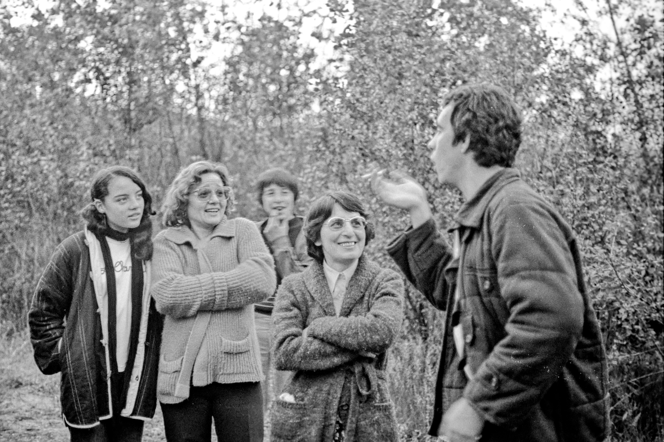 Chantou, soirée brochettes au Saladis, juin 1980